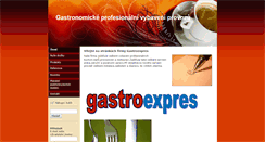 Desktop Screenshot of gastroexpres.eu