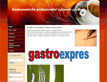 Tablet Screenshot of gastroexpres.eu